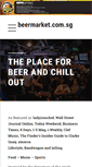 Mobile Screenshot of beermarket.com.sg